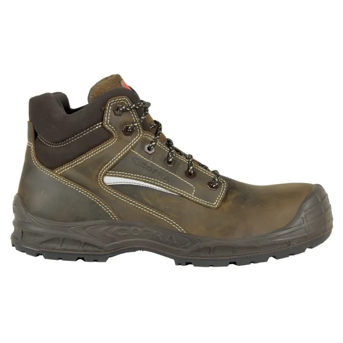 Scarpe Antinfortunistiche Cofra Montpellier Brown UK S3 CI SRC 12670-001
