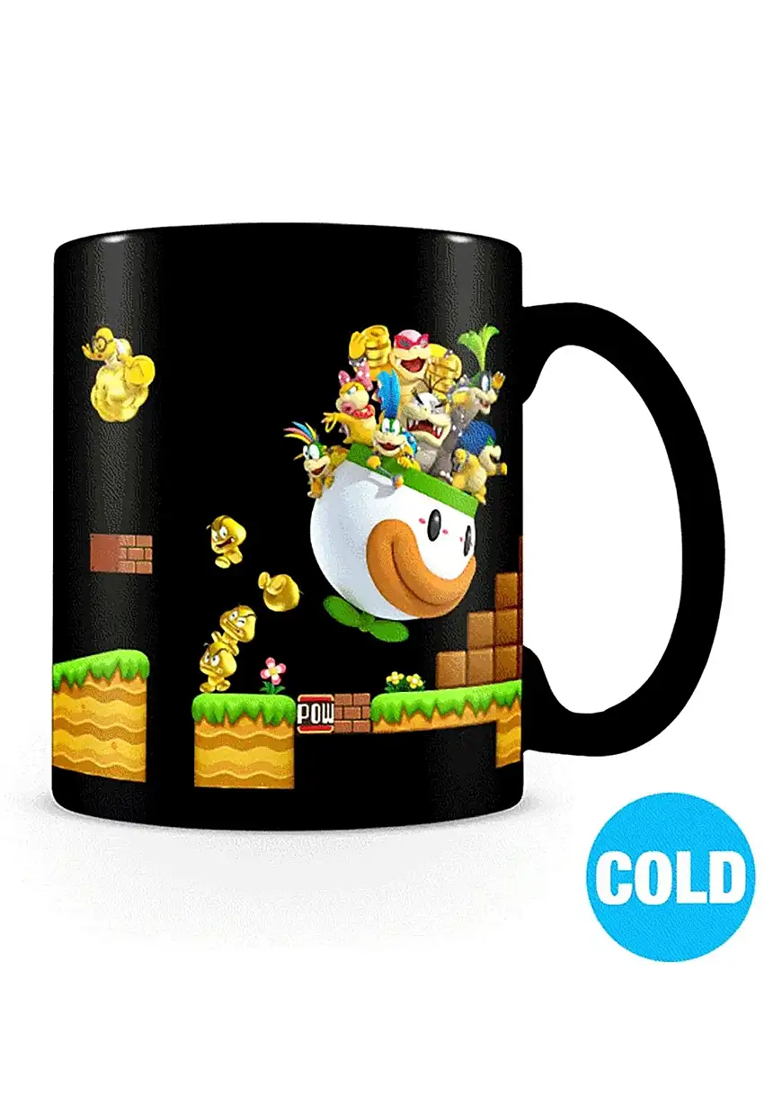 Super Mario - Gold Coin Rush Heat Change - Tazza