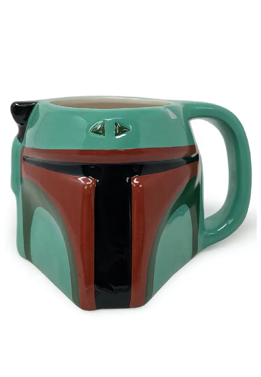 Star Wars - Boba Fett 3D Sculpted Shaped - Tazza