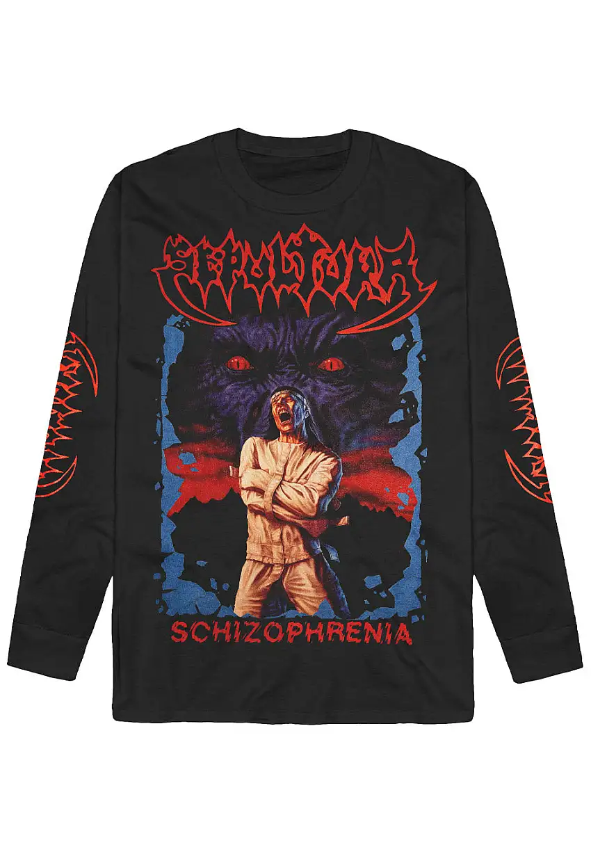 Sepultura - Schizophrenia - T-Shirt a maniche lunghe