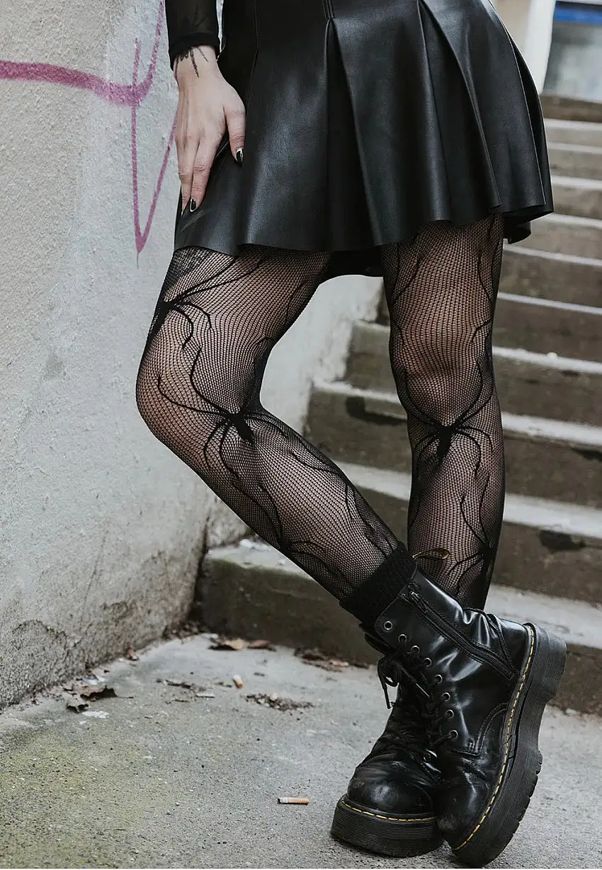 Pamela Mann - Spider Net Black - Collant