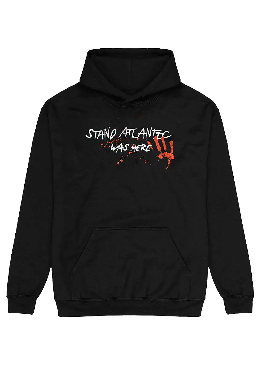 Stand Atlantic - WAS HERE - Felpa con cappuccio