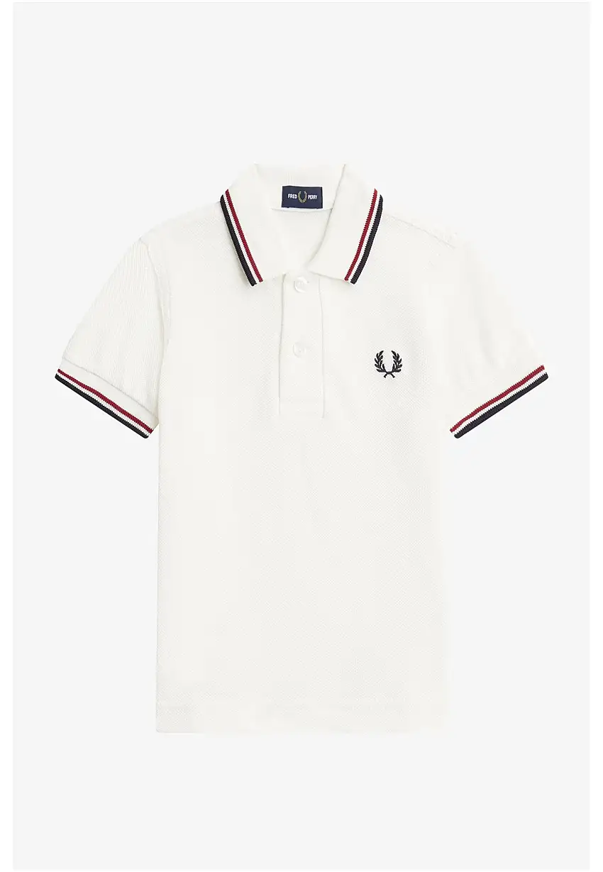 Fred Perry - My First Snow White/Bred/Navy - Polo