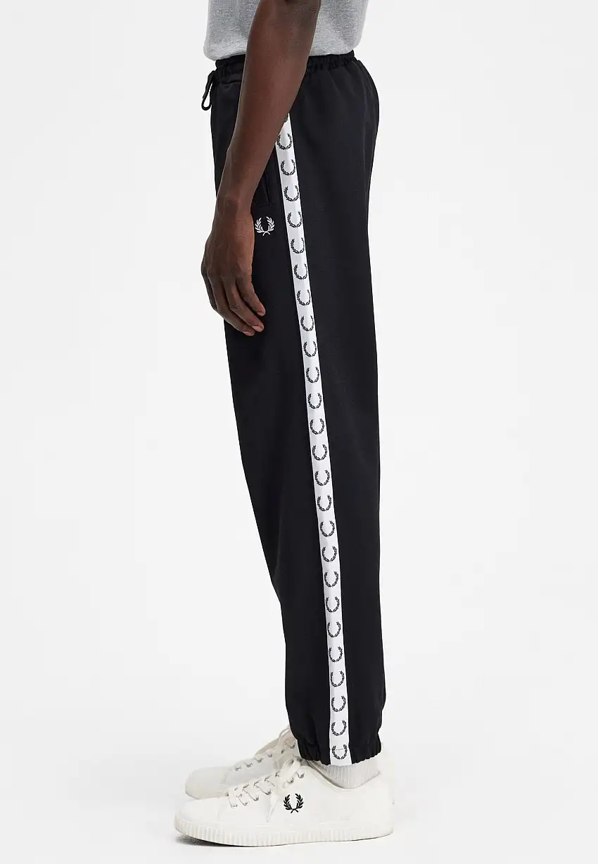 Fred Perry - Taped Black - Pantaloni