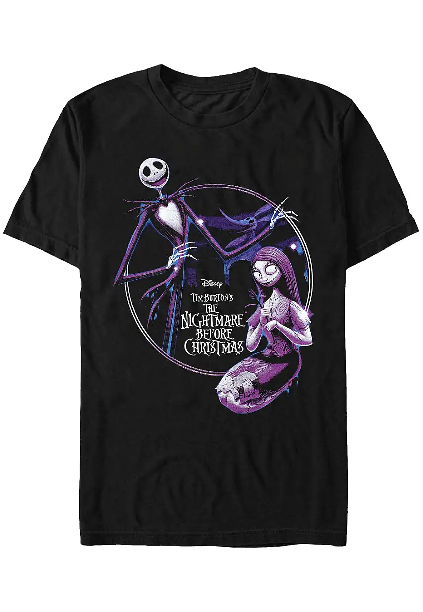 The Nightmare Before Christmas - Purple Graveyard - T-Shirt