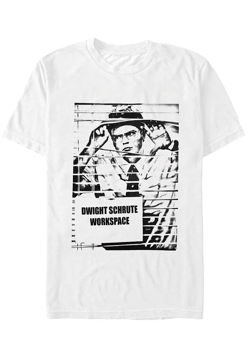 The Office - Dwight Schrute Workspace White - T-Shirt