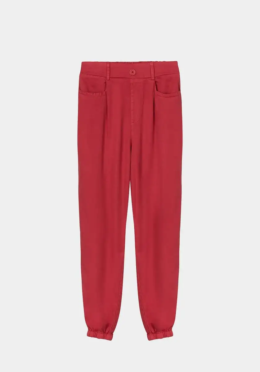 Pantalone Donna con vita elastica