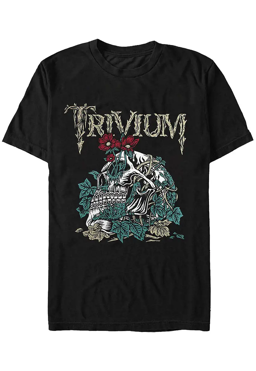 Trivium - Skelly Flower - T-Shirt