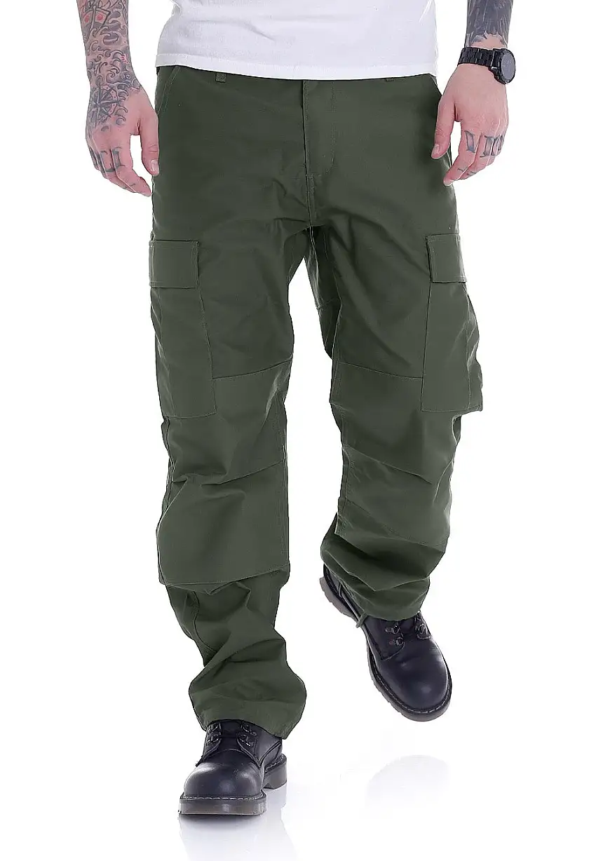 Vintage Industries - BDU Cargo Olive - Pantaloni