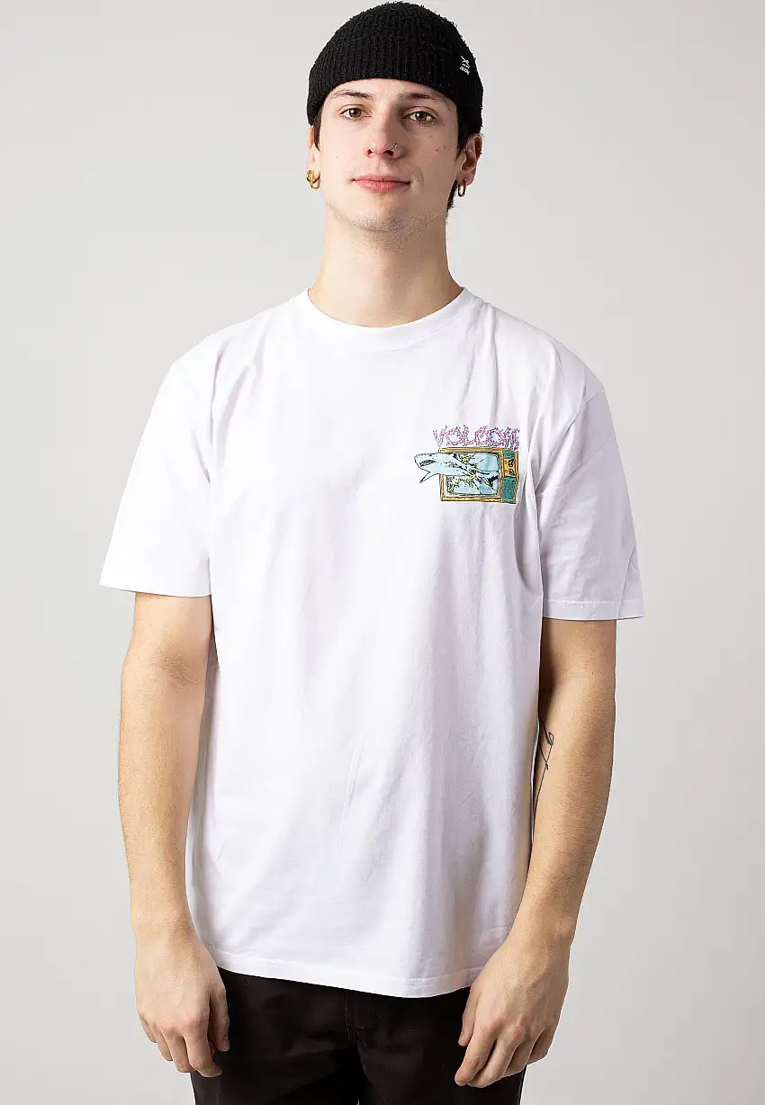 Volcom - Frenchsurf White - T-Shirt