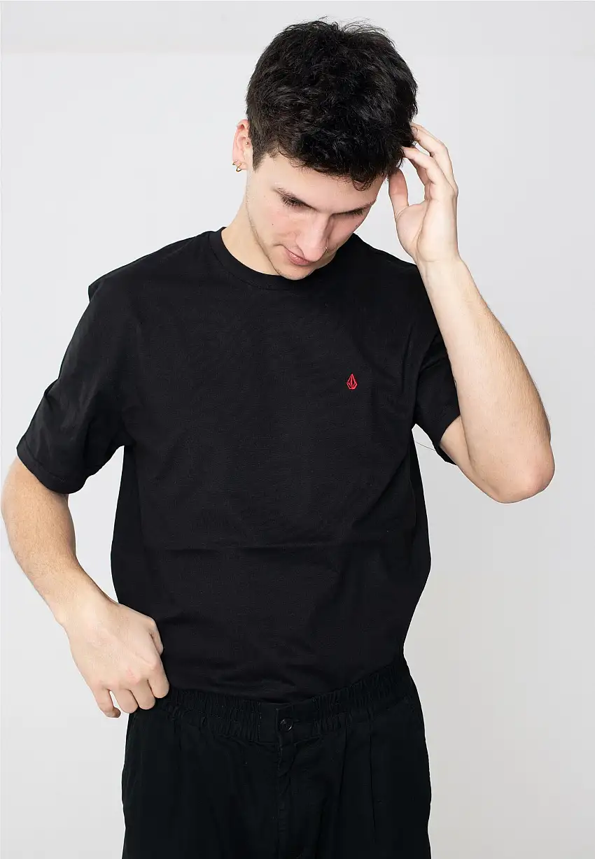 Volcom - Stone Blanks Black - T-Shirt