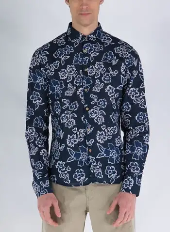 Camicia Uomo collo francese