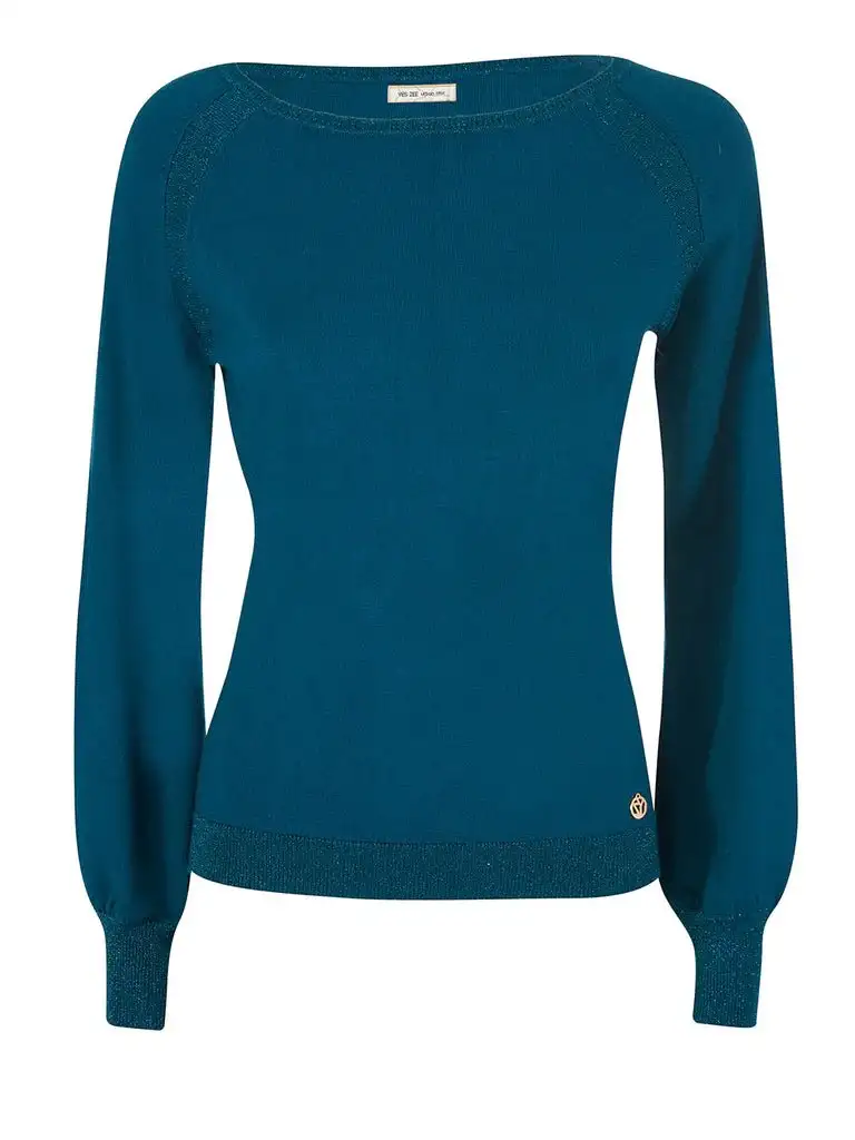 Maglia Donna con maniche a sbuffo