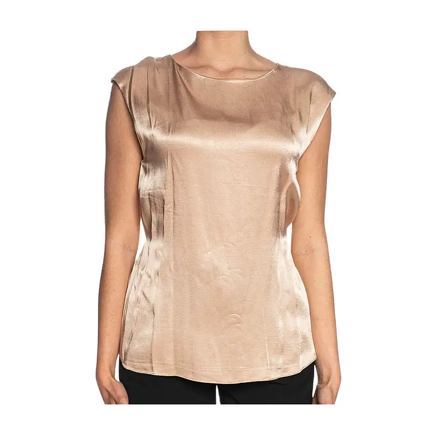 Top Donna con laccetto posteriore