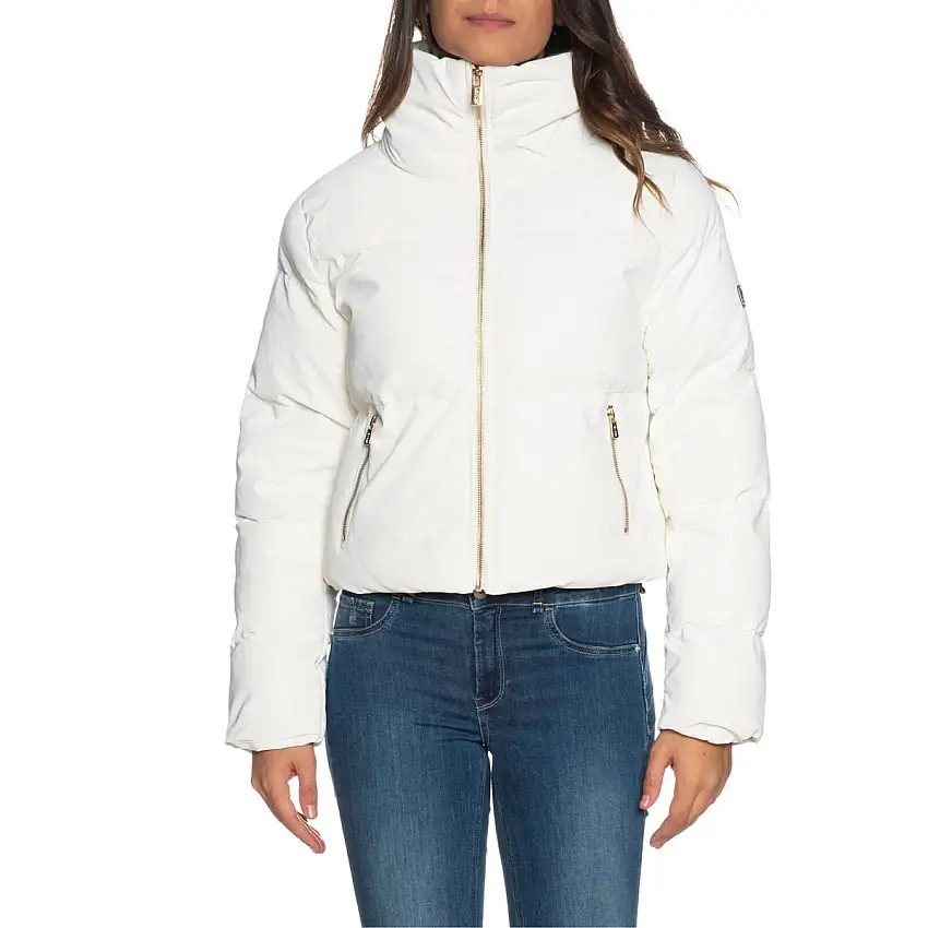 Piumino Donna corto in similpelle